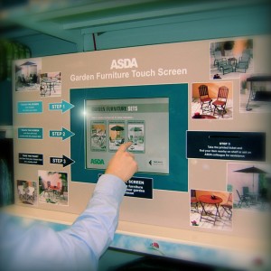 ASDA Interactive Garden Furniture Display