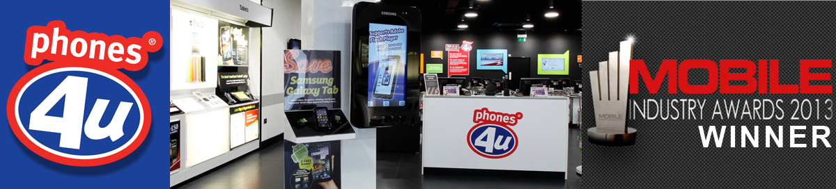 Phones4u Wins Best in Show 2013 | H Squared | Retail Design Services