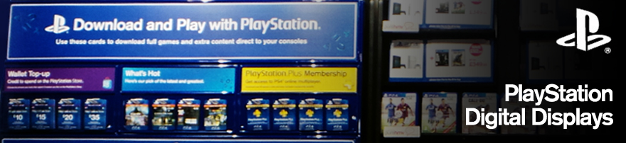Sony PlayStation for HMV | Digital Bays