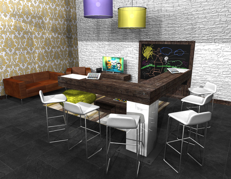 Initial 3D Render - 1