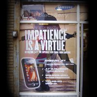 Samsung Window Display