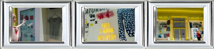 Interactive Touch Screen Window Shopping