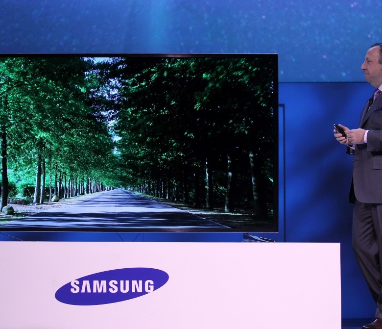Samsung 105-inch HD CURVED television