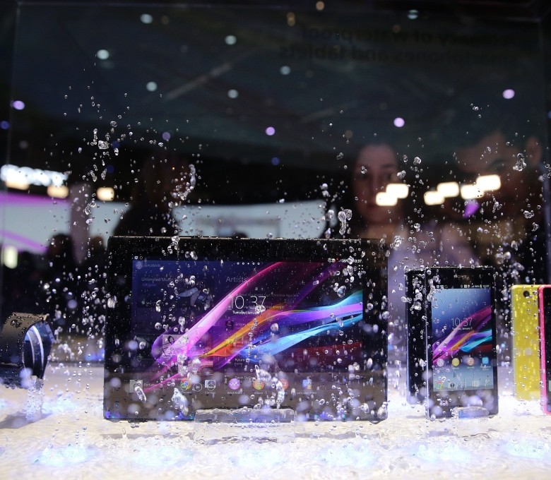 Sony Waterproof Tablets and Phones