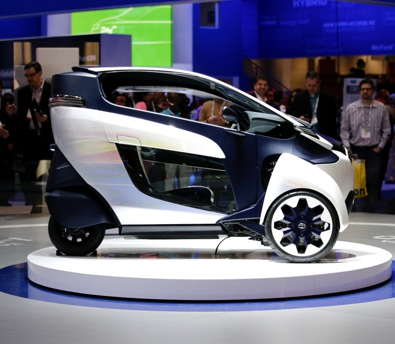 Toyota i-Road electric three-wheeler